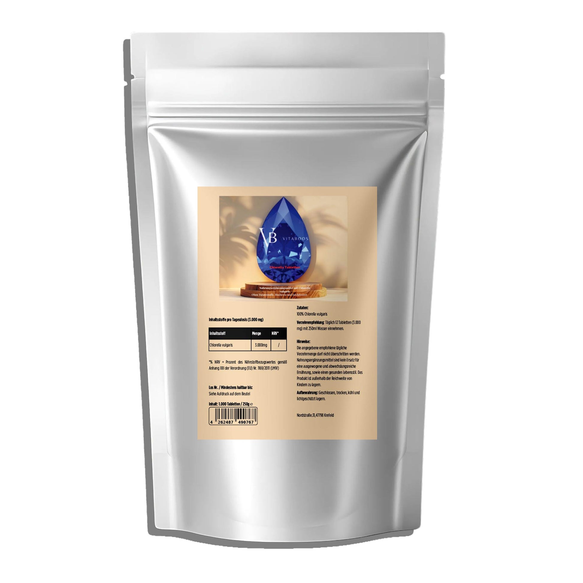 Chlorella - 1000 Tabletten