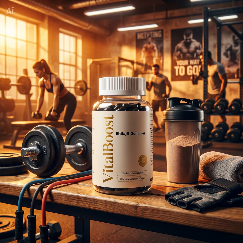 Shilajit Gummies + Vitamin C,B6, B12 - 60 Stk.
