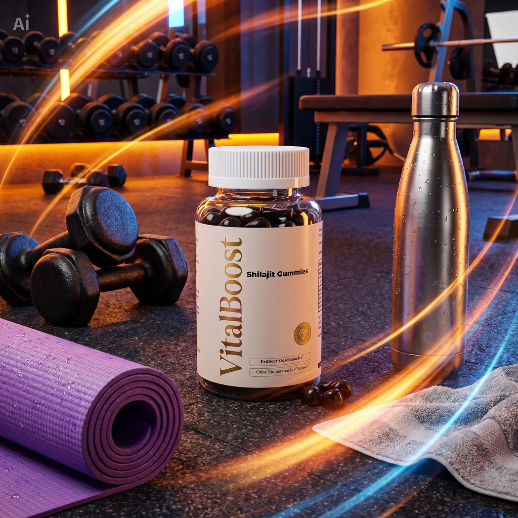 Shilajit Gummies + Vitamin C,B6, B12 - 60 Stk.