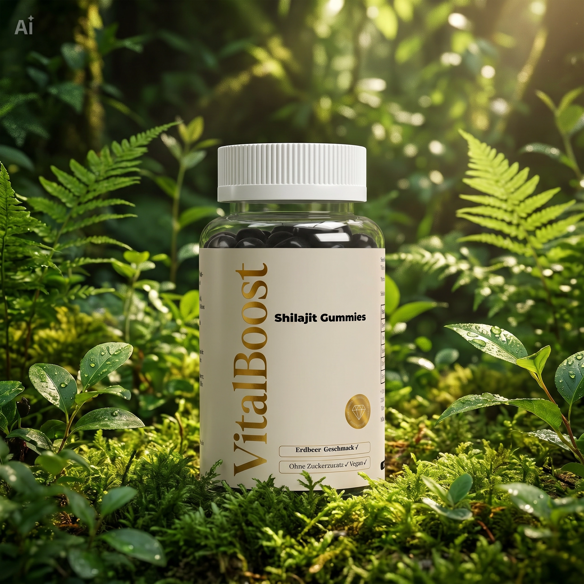 Shilajit Gummies + Vitamin C,B6, B12 - 60 Stk.