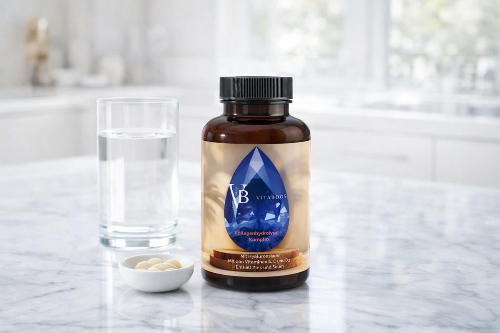 Premium Kollagenhydrolysat PLUS (3000-5000 DA ) - 180 Kapseln