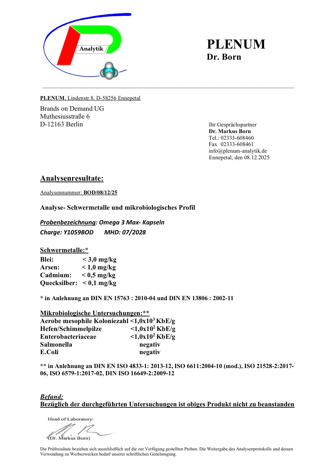 Omega 3 Max 35/25 - 120 Softgels