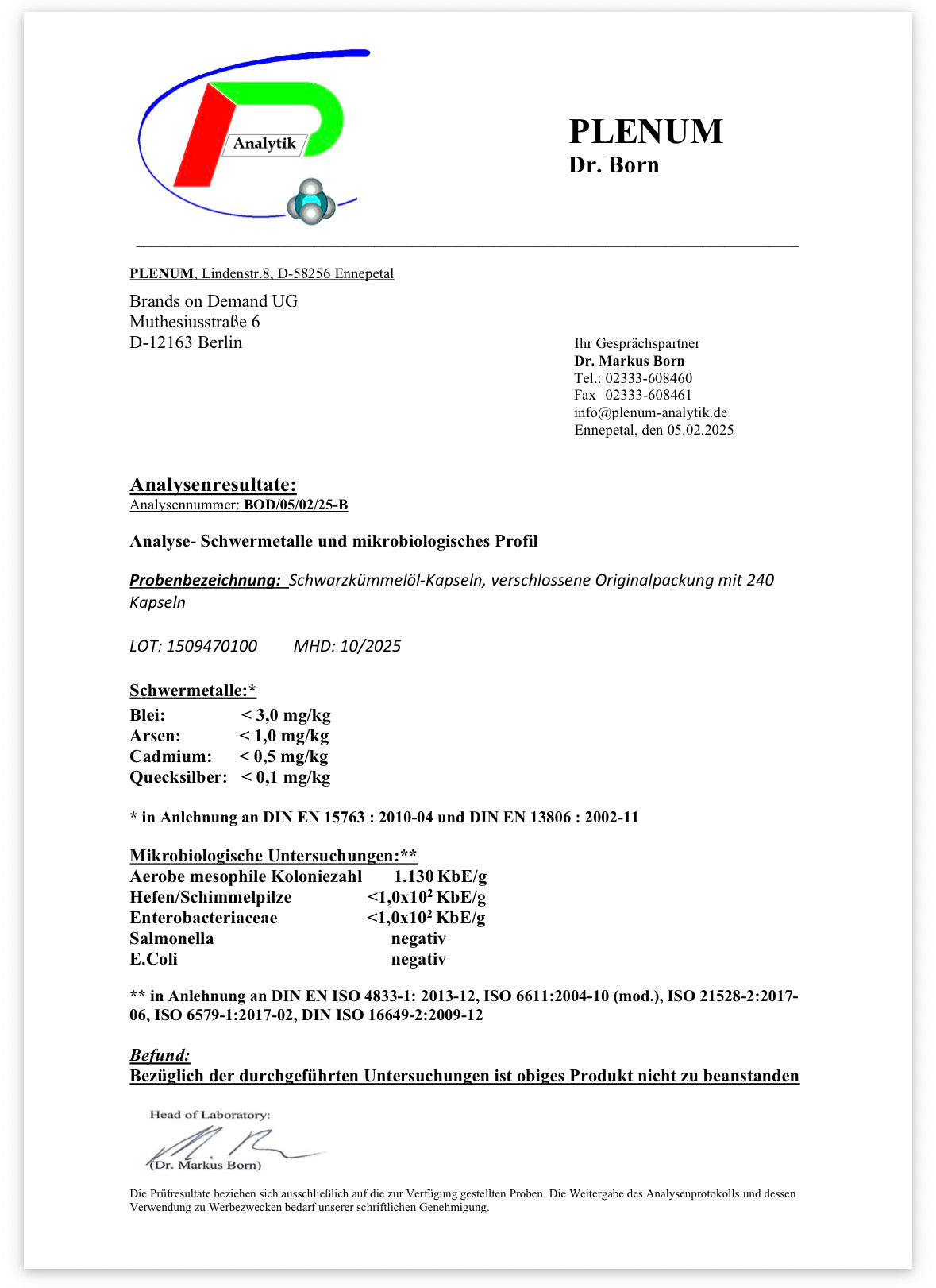 Ägyptisches Schwarzkümmelöl - 240 vegane Softgels