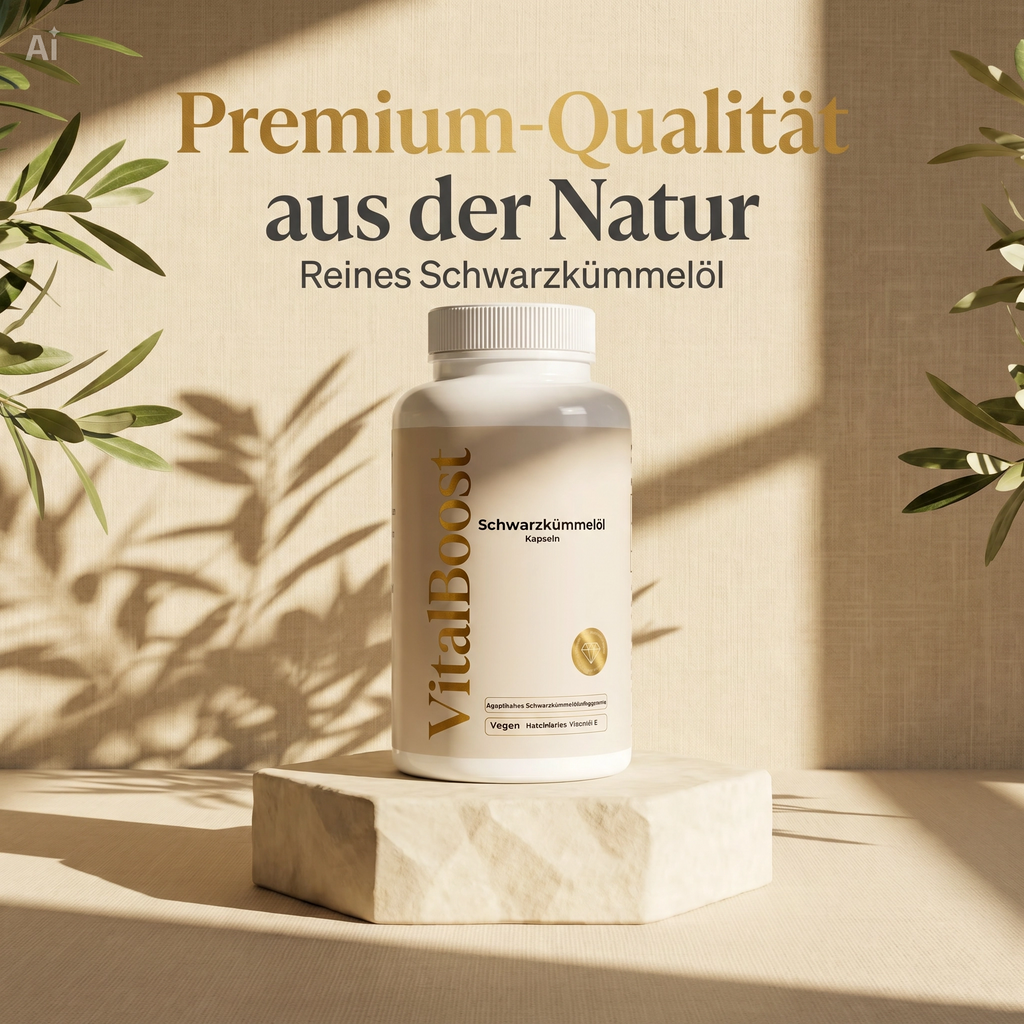 Ägyptisches Schwarzkümmelöl - 240 vegane Softgels
