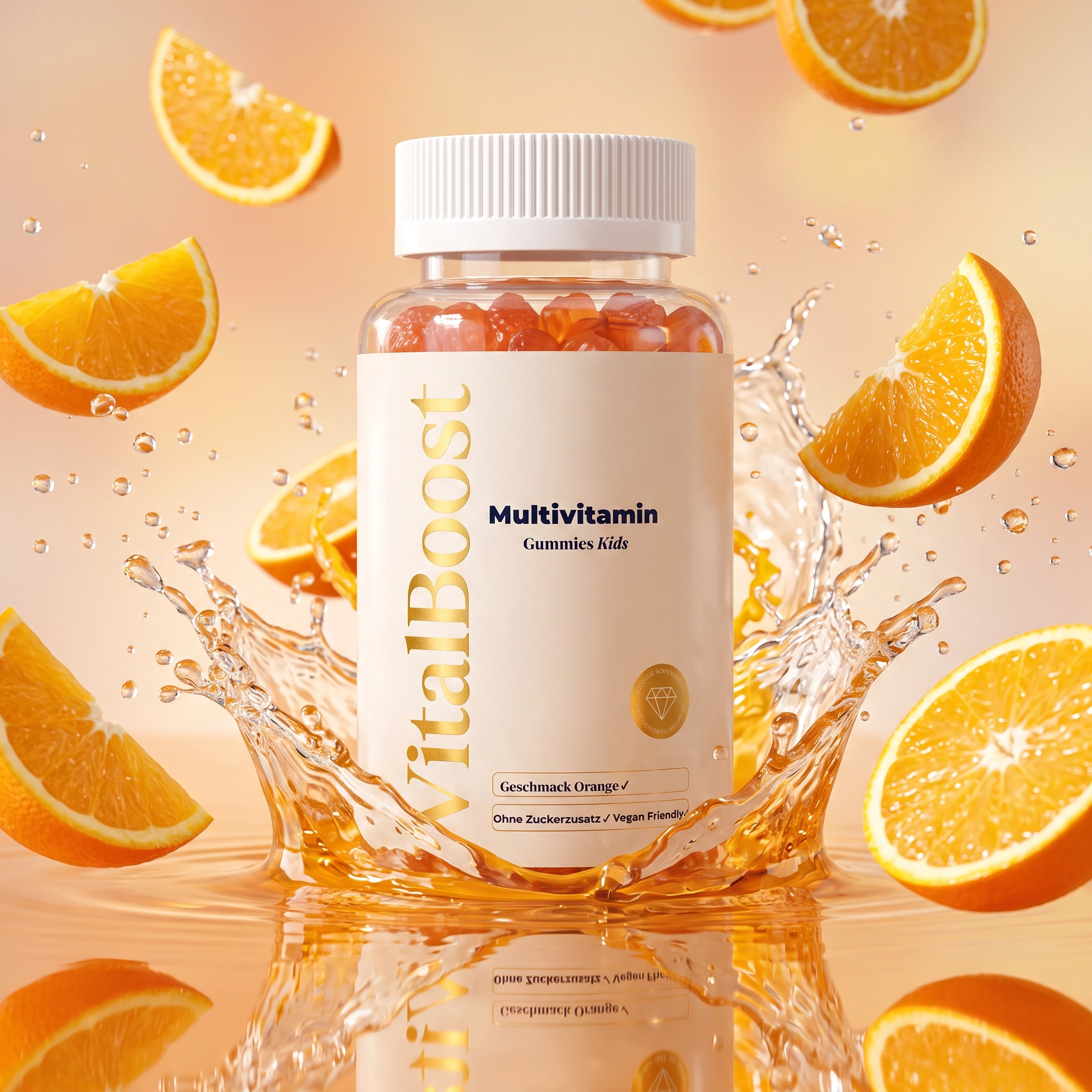 Multivitamin Gummies Kids - Orange - 60 vegane Gummies