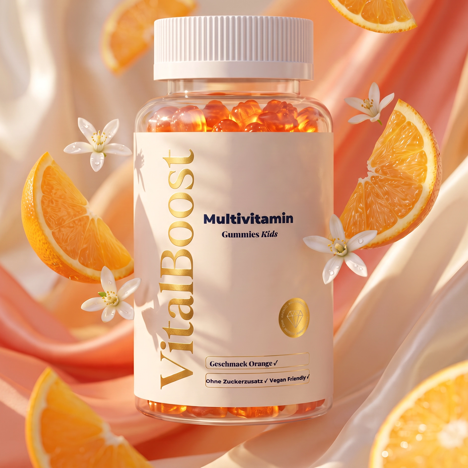 Multivitamin Gummies Kids - Orange - 60 vegane Gummies