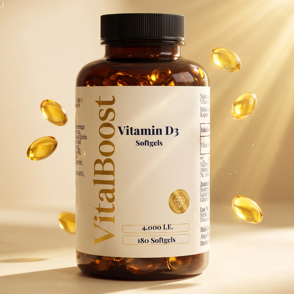 Vitamin D3 4.000 IE - 180 Softgels