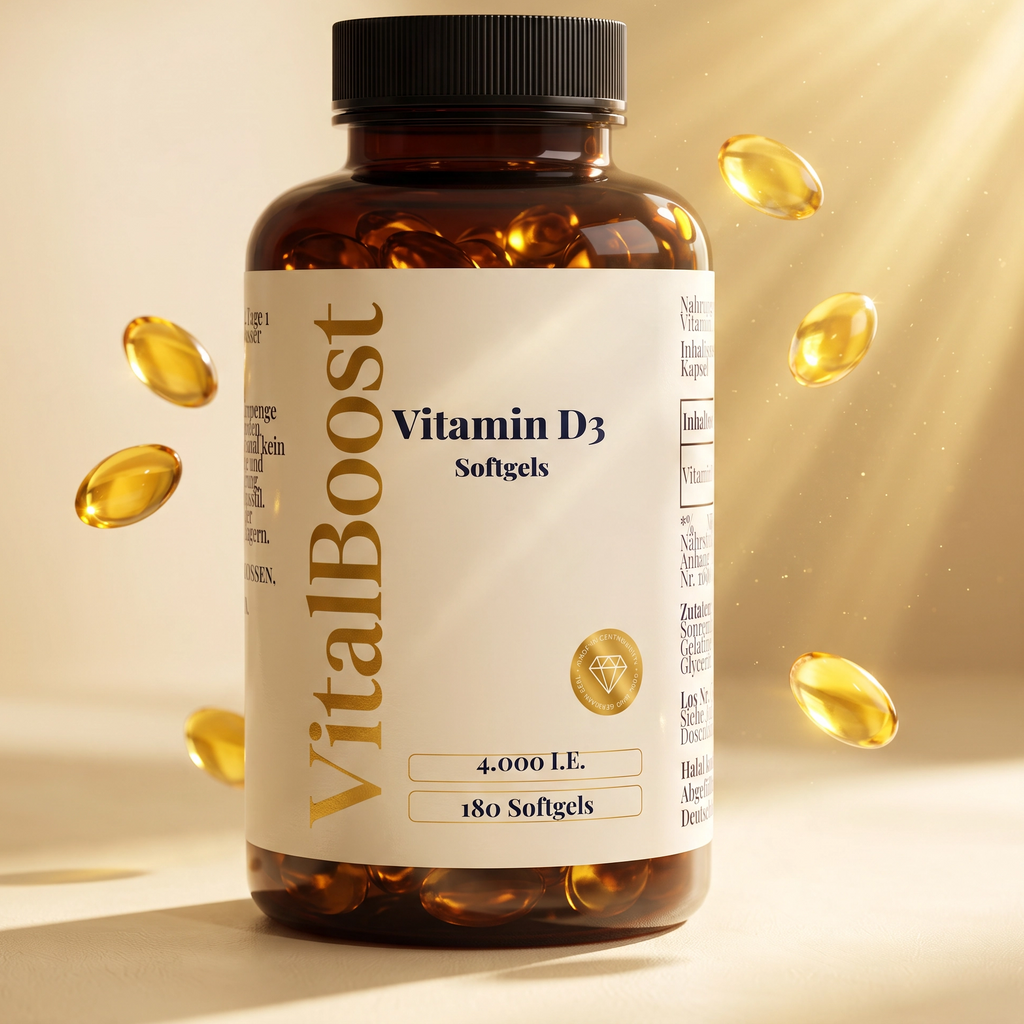 Vitamin D3 4.000 IE - 180 Softgels
