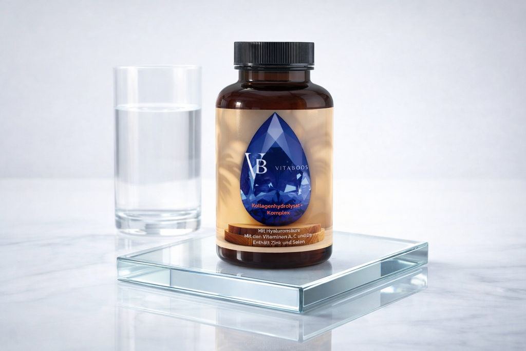 Premium Kollagenhydrolysat PLUS (3000-5000 DA ) - 180 Kapseln