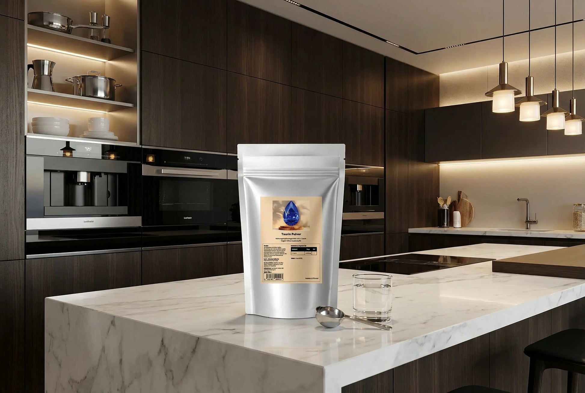 Taurin Pulver - 500g Doypack