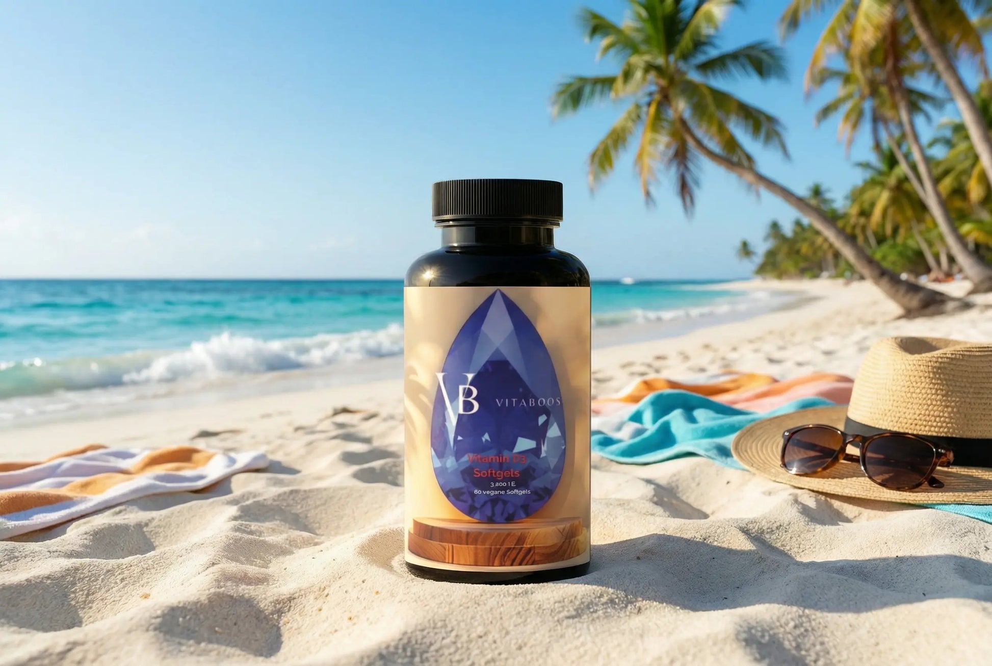 Vitamin D3 3.000 I.E - 60 vegane Softgels