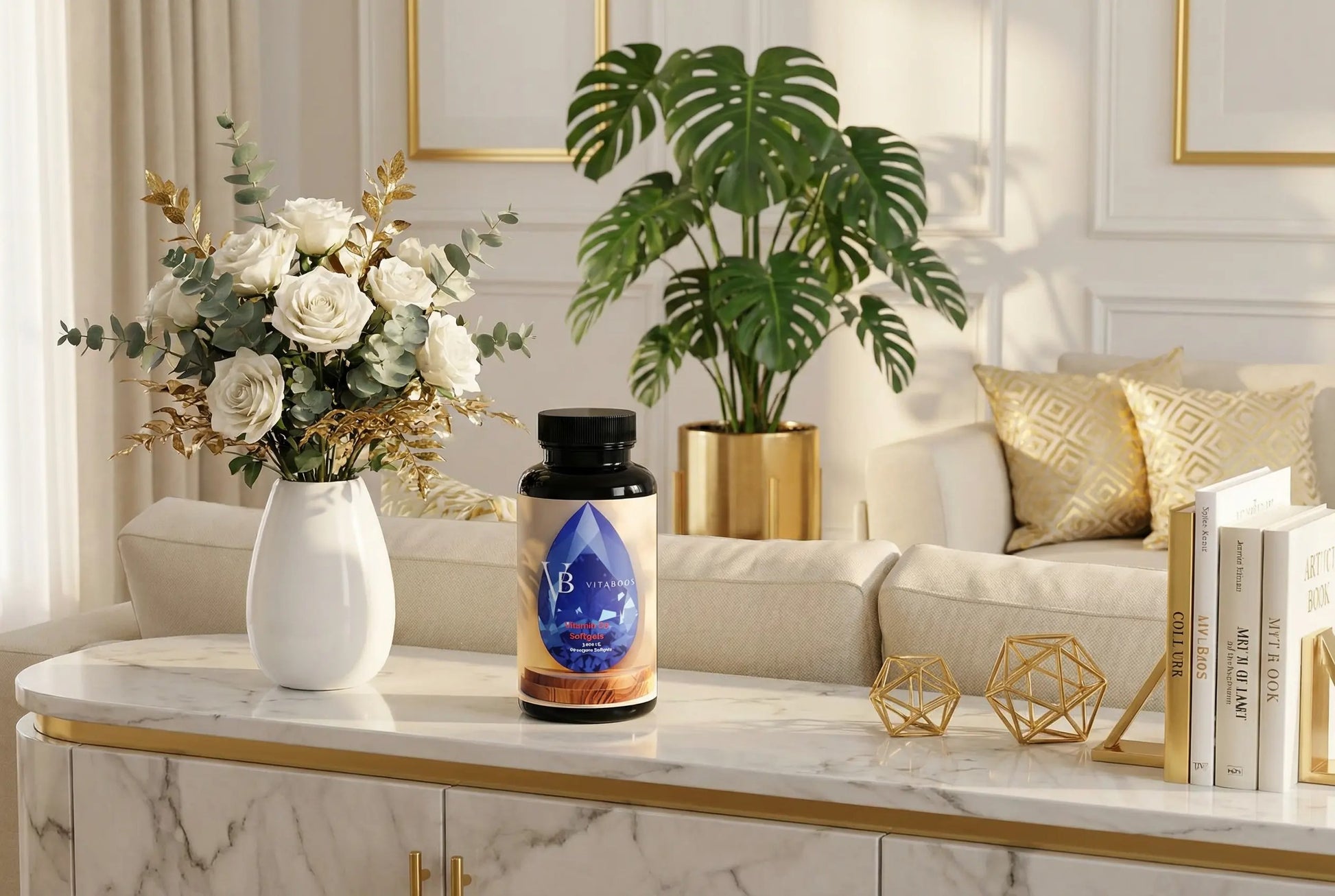 Vitamin D3 3.000 I.E - 60 vegane Softgels