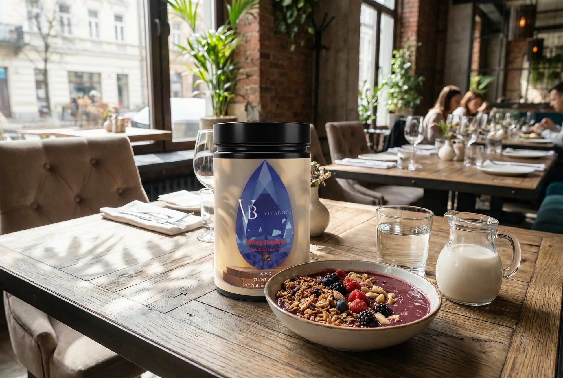 Premium Whey Protein Schokolade - 1.000g