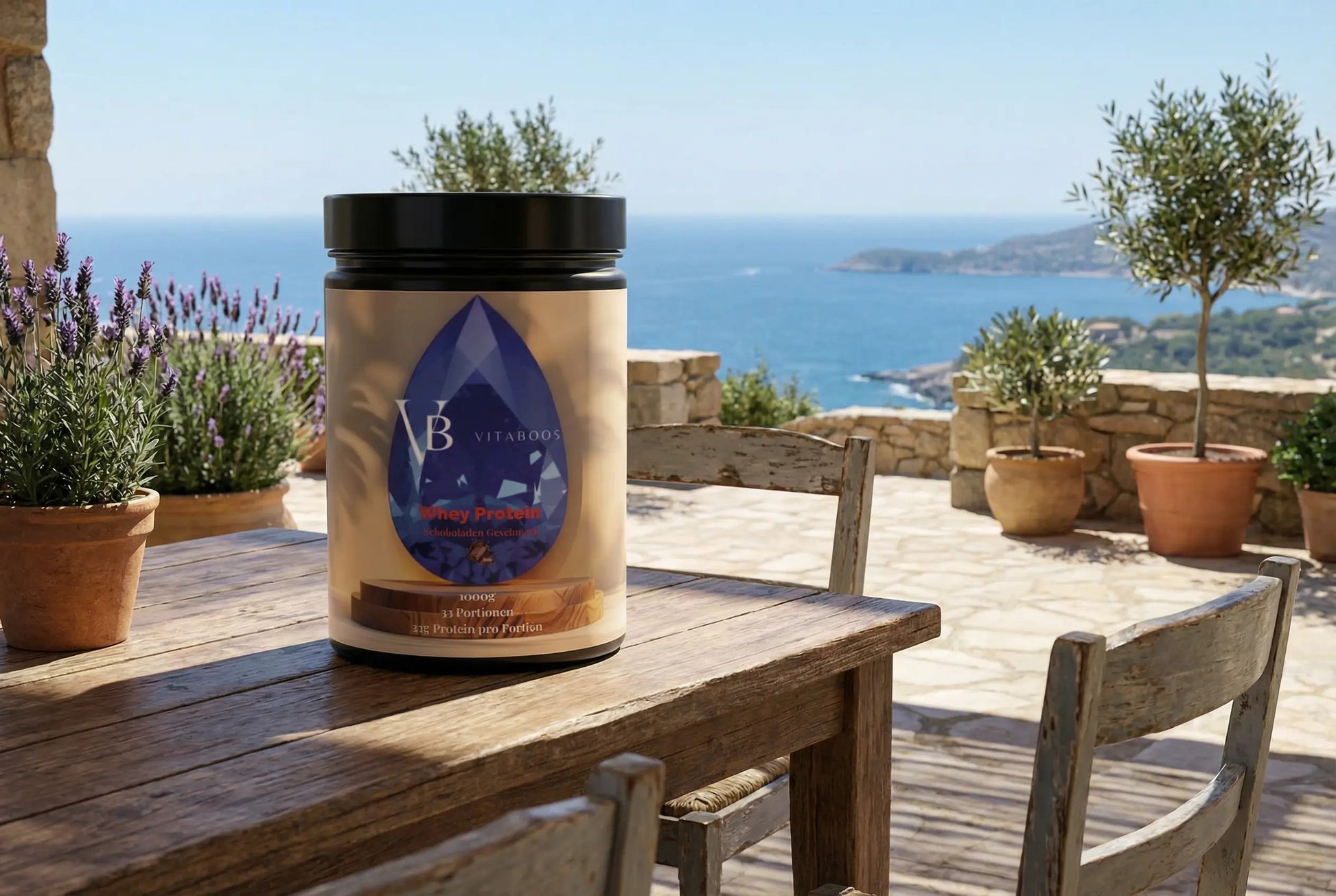 Premium Whey Protein Schokolade - 1.000g