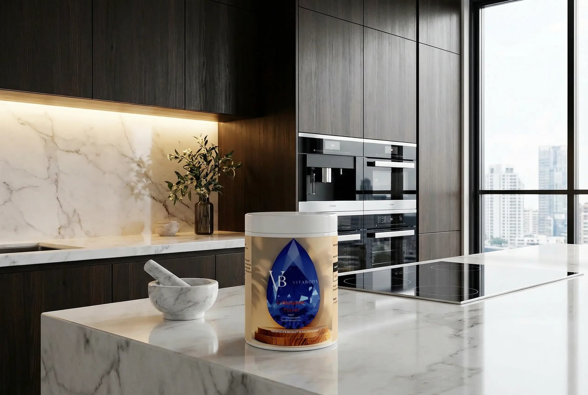 L-Glutamin Pulver - 500g