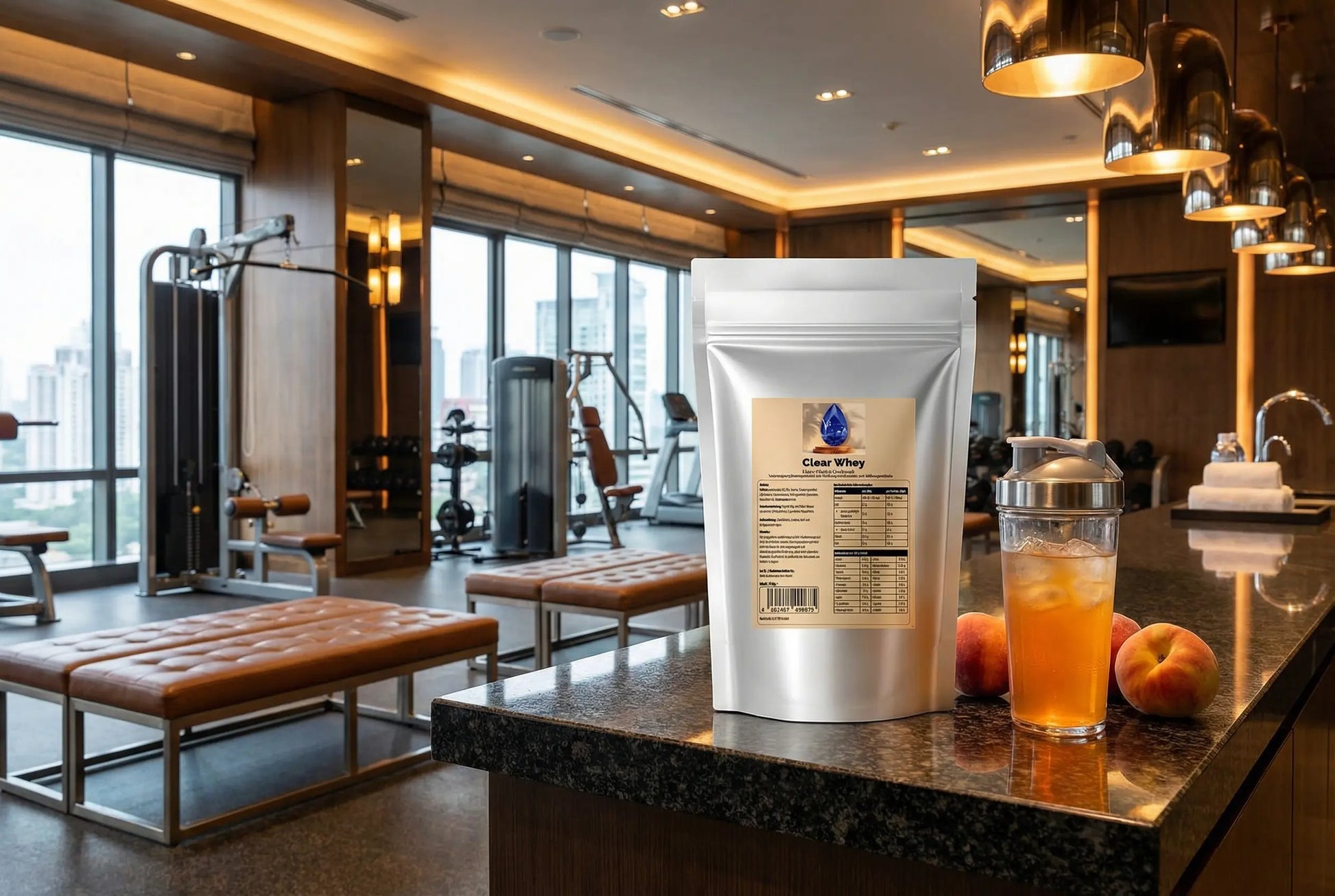 Clear Whey Protein Eistee Pfirsich - 500g