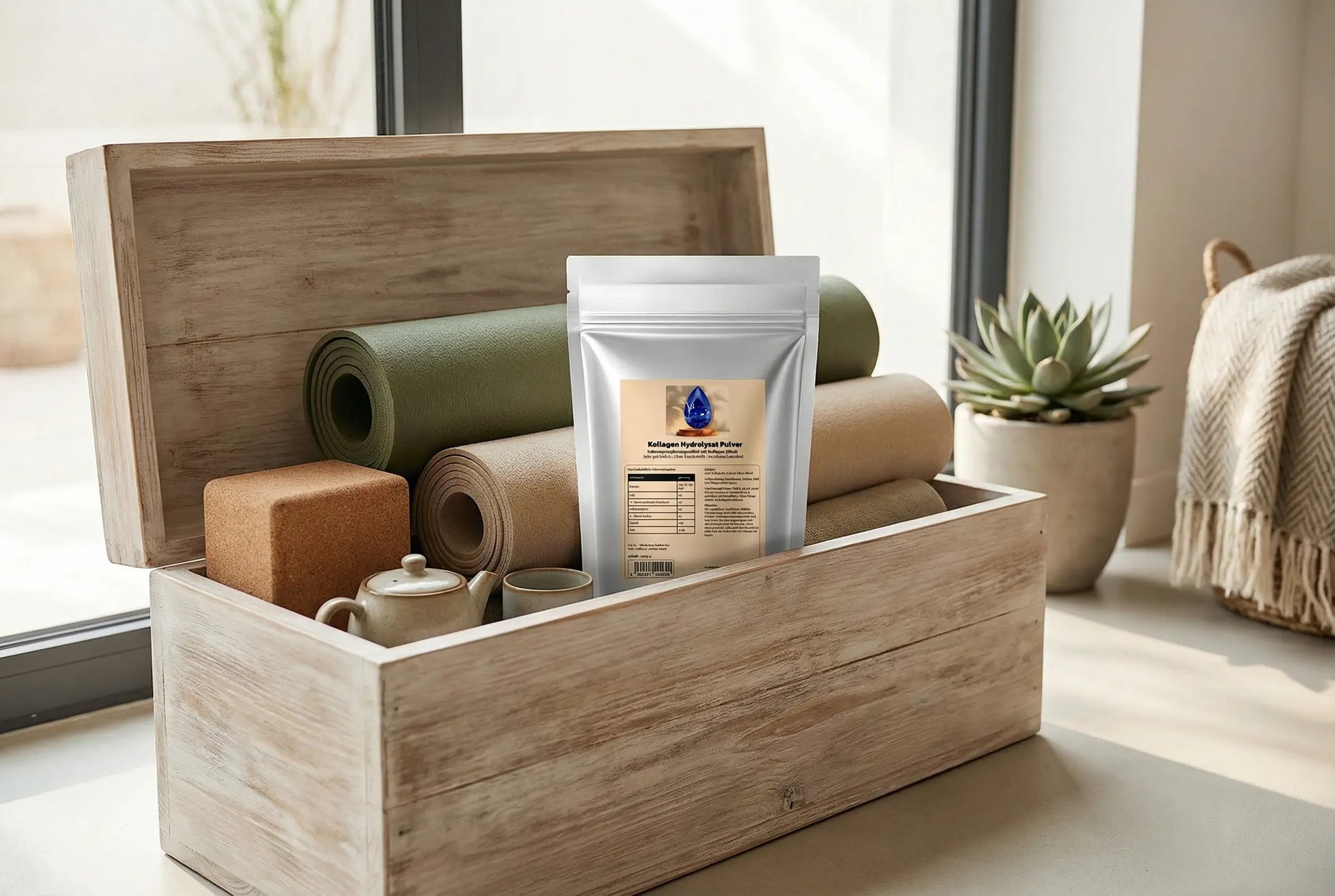 Kollagen Hydrolysat Pulver - 500g Doypack