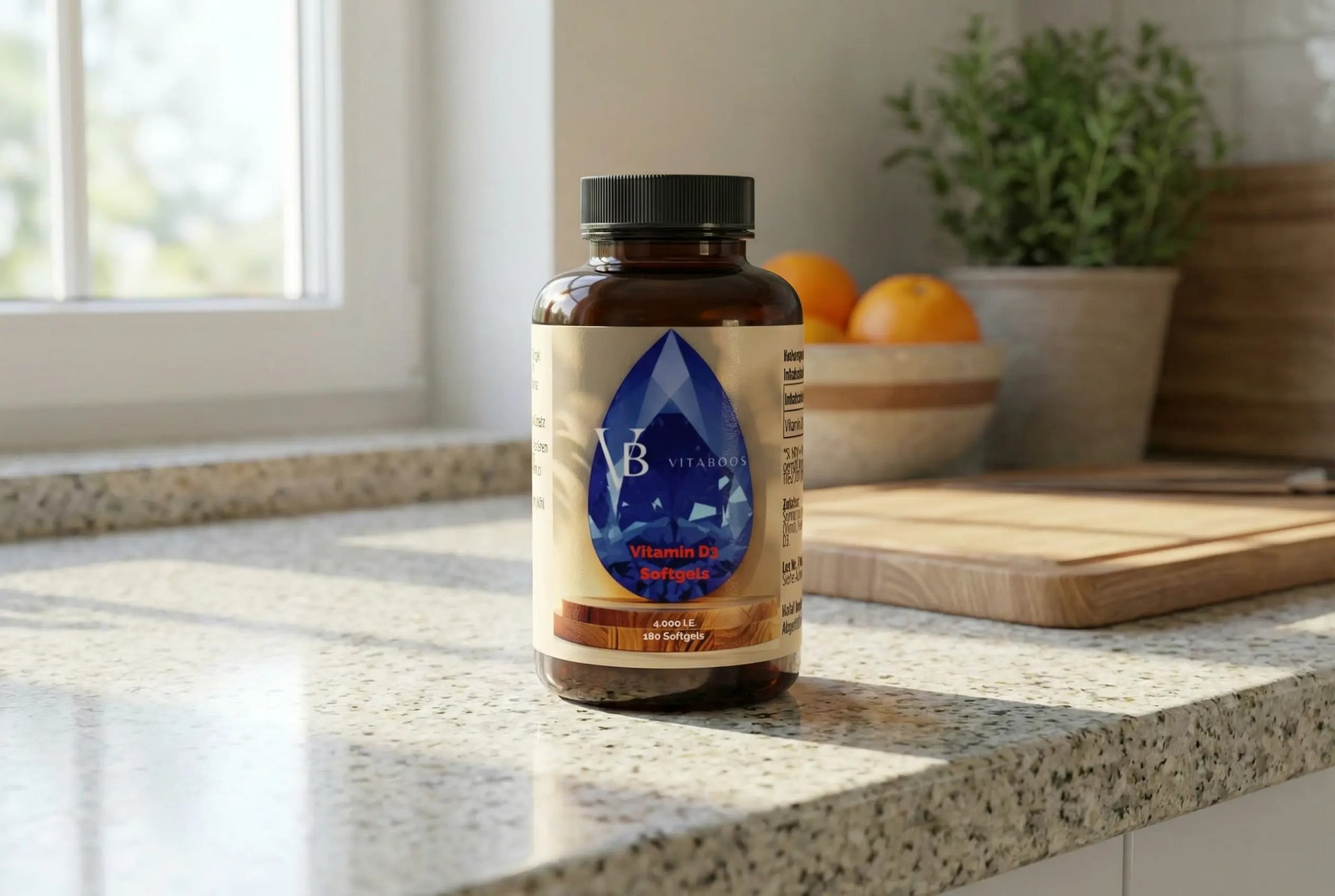 Vitamin D3 4.000 IE - 180 Softgels