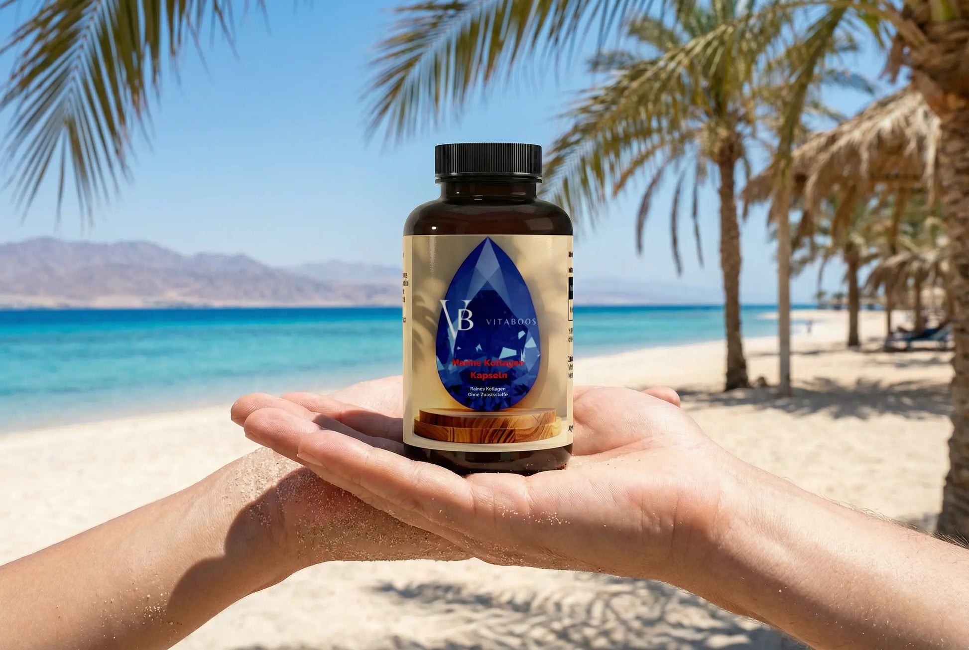 Marine Kollagen Peptide (2000-5000 DA) - 120 Kapseln