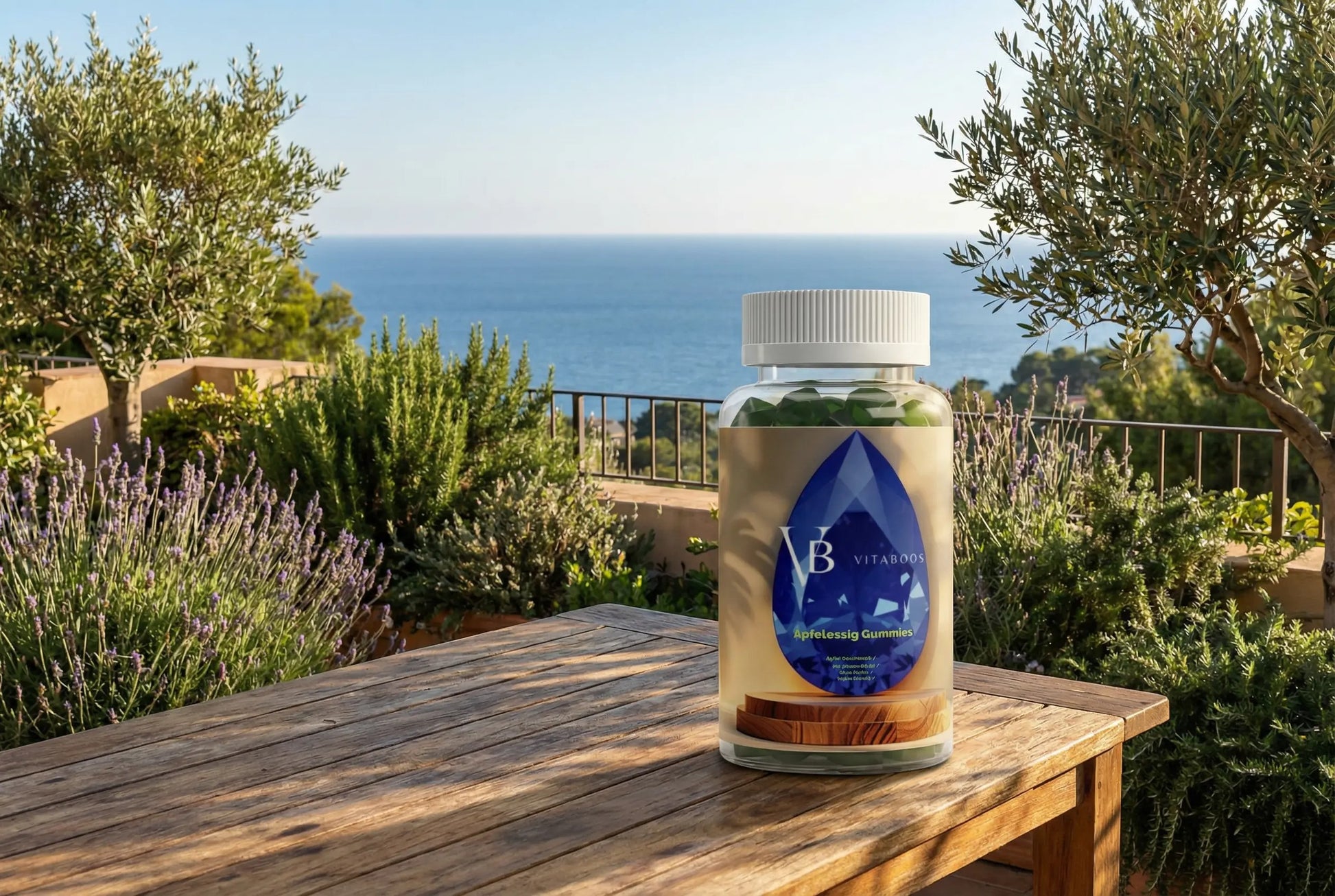 Apfelessig + C + B6 + Chrom Gummies - 60 Stk