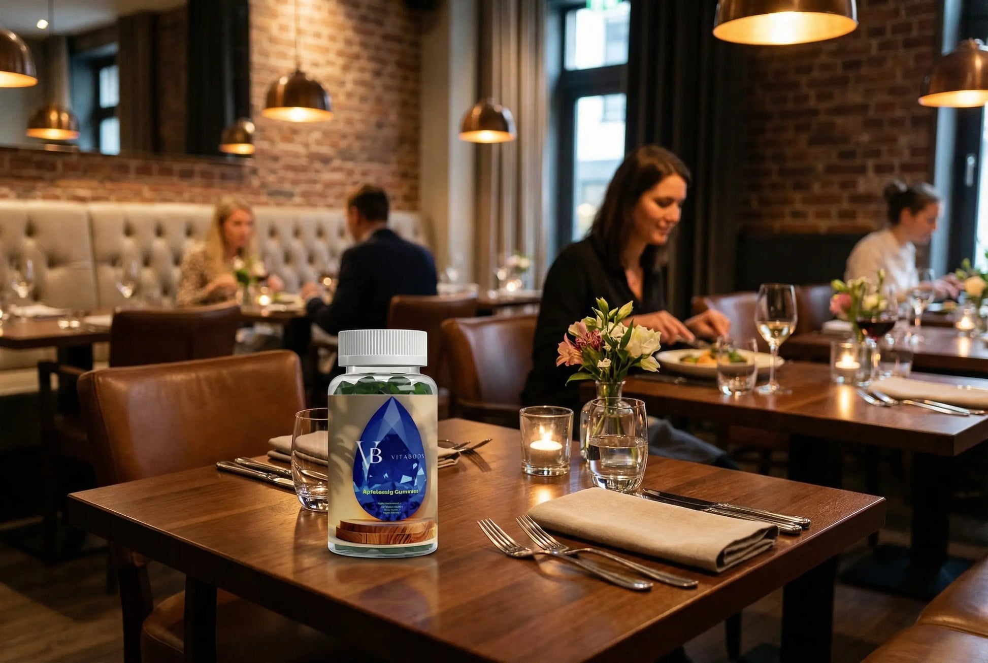 Apfelessig + C + B6 + Chrom Gummies - 60 Stk