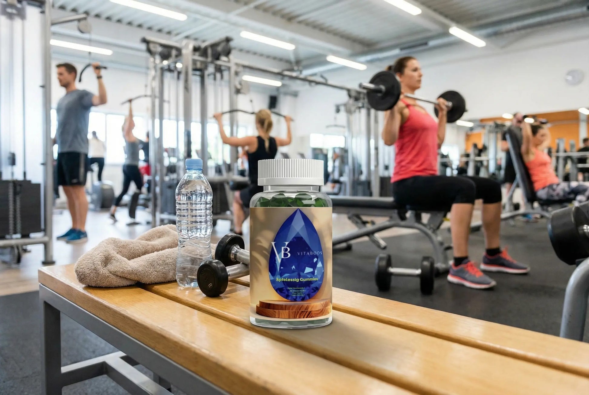 Apfelessig + C + B6 + Chrom Gummies - 60 Stk