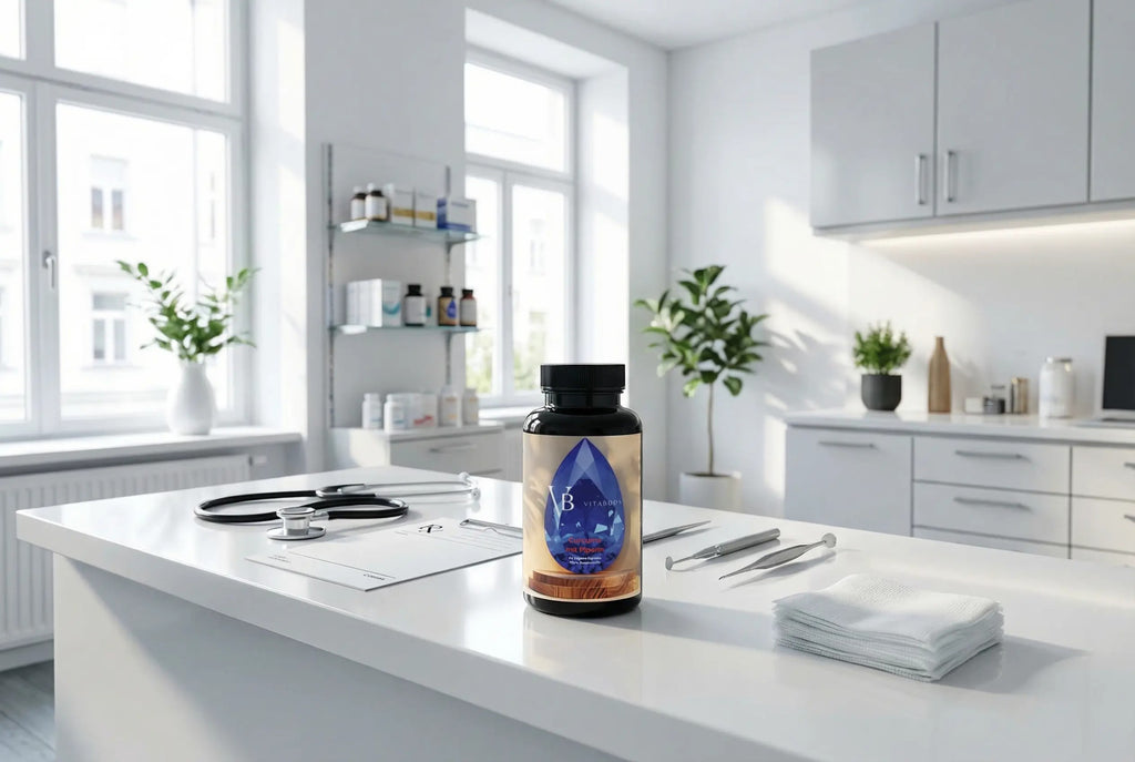 Kurkuma + Piperin - 60 Kapseln