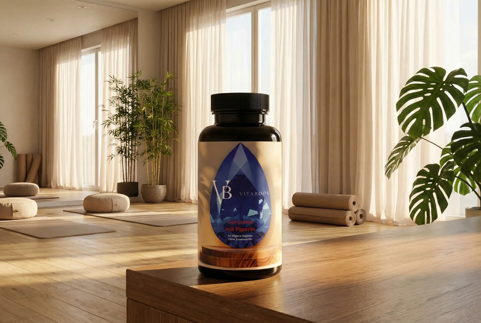 Kurkuma + Piperin - 60 Kapseln